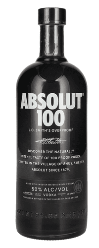 Absolut Vodka 100 50% Vol. 1l