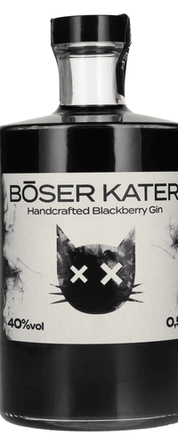 BOeSER KATER Handcrafted Blackberry Gin 40% Vol. 0,5l