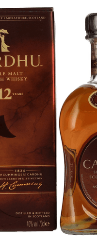 Cardhu 12 Years Old Single Malt Scotch Whisky 40% Vol. 0,7l in Giftbox