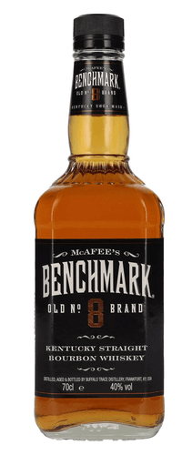 McAFEE'S Benchmark Old No. 8 Brand Kentucky Straight Bourbon Whiskey 40% Vol. 0,7l