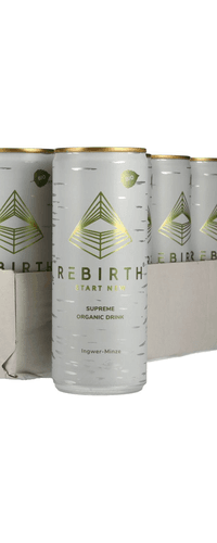 REBIRTH Supreme Orangic Drink Ginger-Mint 24x0.25l Dosen