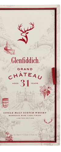 Glenfiddich 31 Years Old GRAND CHATEAU Single Malt Scotch Whisky 47,6% Vol. 0,7l in Giftbox