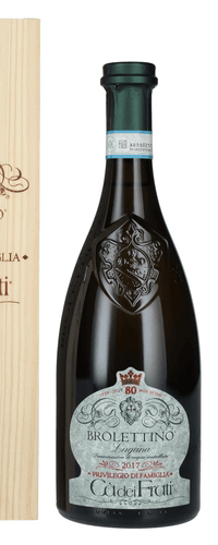 Ca dei Frati Brolettino Lugana DOC Privilegio di Famiglia 2017 13,5% Vol. 0,75l in wooden box