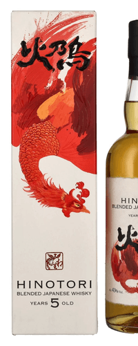 Hinotori 5 Years Old Blended Japanese Whisky 43% Vol. 0,7l in Giftbox