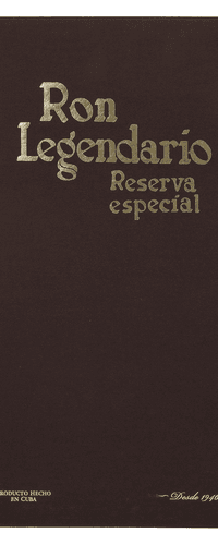 Ron Legendario Very Old Reserva Especial 40% Vol. 0,7l in Giftbox