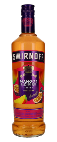 Smirnoff Vodka MANGO & PASSIONFRUIT TWIST Spirit Drink 25% Vol. 0,7l