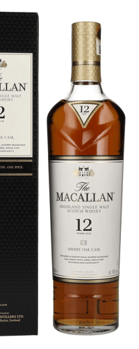 The Macallan 12 Years Old SHERRY OAK CASK 40% Vol. 0,7l in Giftbox