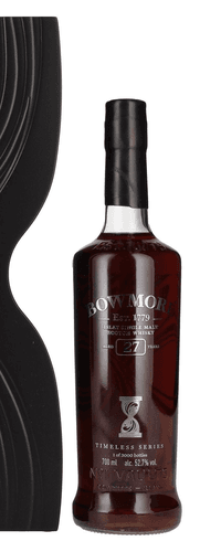 Bowmore 27 Years Old TIMELESS SERIES Islay Single Malt 52,7% Vol. 0,7l in Giftbox