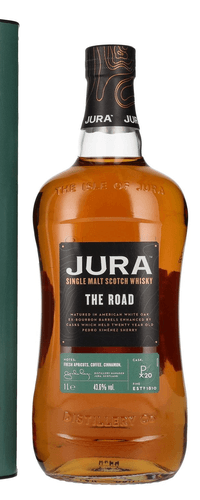 Jura THE ROAD Single Malt Scotch Whisky 43,6% Vol. 1l in Giftbox