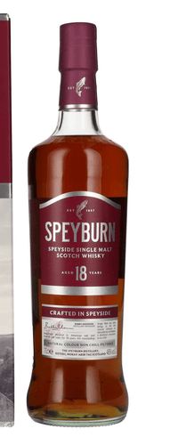 Speyburn 18 Years Old Speyside Single Malt Scotch Whisky 46% Vol. 0,7l in Giftbox