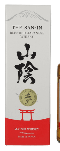 Matsui Whisky THE SAN-IN Blended Japanese Whisky 40% Vol. 0,7l in Giftbox