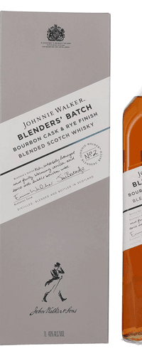 Johnnie Walker BLENDERS' BATCH Bourbon Cask & Rye Finish 40% Vol. 1l in Giftbox