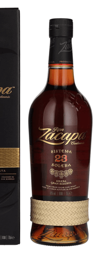 Ron Zacapa Centenario 23 SISTEMA SOLERA Gran Reserva 40% Vol. 0,7l in Giftbox