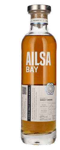 Ailsa Bay SWEET SMOKE Single Malt Scotch Whisky Release 1.2 48,9% Vol. 0,7l