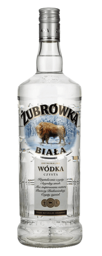 Zubrowka BIALA The Original Vodka 40% Vol. 1l