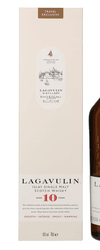 Lagavulin 10 Years Old Single Malt Whisky 43% Vol. 0,7l in Giftbox