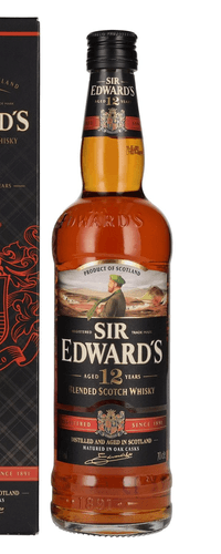 Sir Edward's 12 Years Old Blended Scotch Whisky 40% Vol. 0,7l in Giftbox