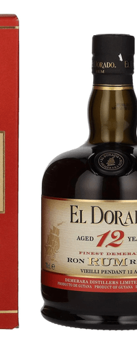 El Dorado 12 Years Old Finest Demerara Rum 40% Vol. 0,7l in Giftbox