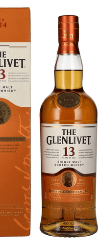 The Glenlivet 13 Years Old FIRST FILL AMERICAN OAK GB 40% Vol. 0,7l in Giftbox