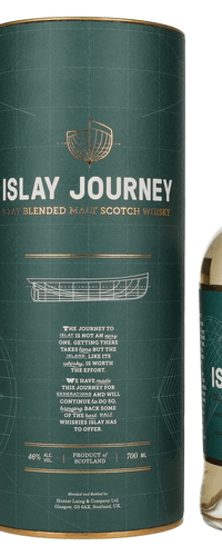 Hunter Laing ISLAY JOURNEY Islay Blended Malt 46% Vol. 0,7l in Giftbox