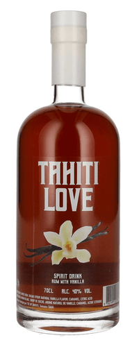 Tahiti Love VANILLA Premium Spirit Drink 40% Vol. 0,7l
