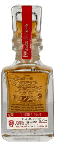 Gran Cava de Oro Tequila ANEJO 100% de Agave Azul 40% Vol. 0,05l
