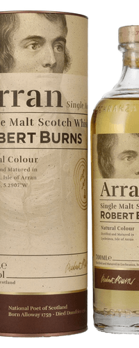 Arran ROBERT BURNS Single Malt Scotch Whisky 43% Vol. 0,7l in Giftbox