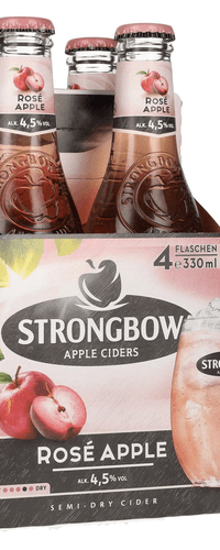 Strongbow Cider Rose Apple 4,5% Vol. 6x4x0,33l