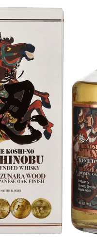 The Koshi-No Shinobu Blended Whisky Mizunara Oak Finish 43% Vol. 0,7l in Giftbox