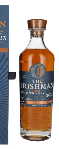 The Irishman Irish Whiskey Cask Strength Exclusive Release 2023 55,3% Vol. 0,7l in Giftbox