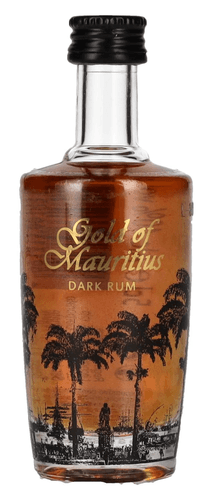 Gold of Mauritius Dark Rum 40% Vol. 0,05l