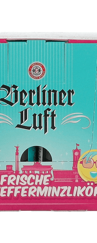 Berliner Luft The Fresh Peppermint Liqueur 18% Vol. 24x0,02l