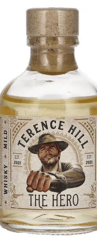 Terence Hill THE HERO Whisky Mild 46% Vol. 0,05l