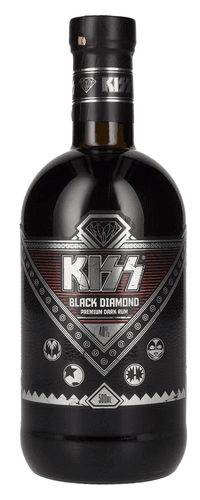 Kiss Black Diamond Premium Dark Rum 40% Vol. 0,5l
