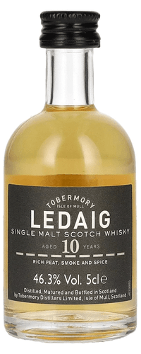 Ledaig 10 Years Old Single Malt Scotch Whisky 46,3% Vol. 0,05l