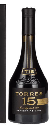 Torres 15 RESERVA PRIVADA Brandy 40% Vol. 0,7l in Giftbox