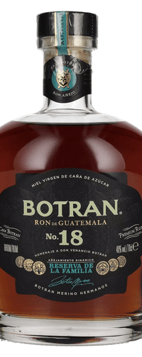 Botran Ron Anejo No. 18 Reserva de la Familia 40% Vol. 0,7l