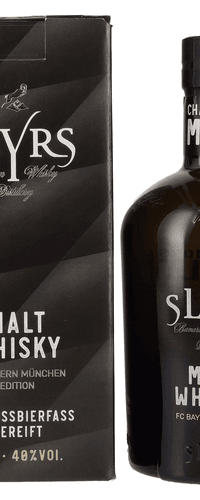 Slyrs FC Bayern Muenchen Champions Malt Whisky 40% Vol. 0,7l in Giftbox