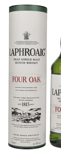 Laphroaig FOUR OAK 40% Vol. 1l in Giftbox