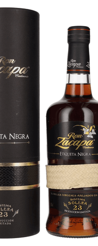 Ron Zacapa Centenario ETIQUETA NEGRA 23 Sistema Solera 43% Vol. 0,7l in Giftbox