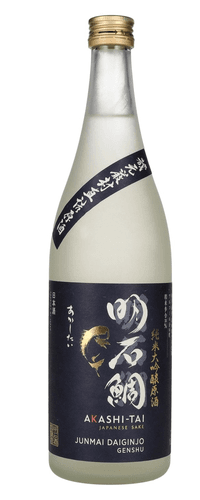 Akashi-Tai JUNMAI DAIGINJO Genshu Japanese Sake 16% Vol. 0,72l