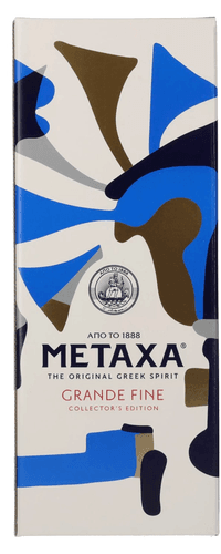 Metaxa GRANDE FINE Collector's Edition Keramikflasche 40% Vol. 0,7l in Giftbox