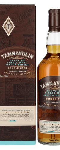 Tamnavulin DOUBLE CASK Speyside Single Malt Scotch Whisky 40% Vol. 0,7l in Giftbox