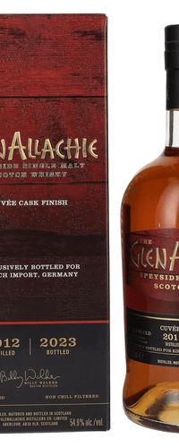The GlenAllachie 10 Years Old Cuvee Cask Finish 2012 54,9% Vol. 0,7l in Giftbox
