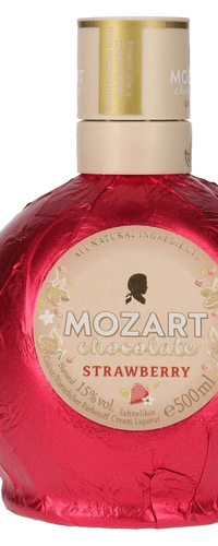 Mozart White Chocolate Cream Strawberry 15% Vol. 0,5l