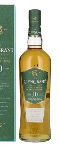 Glen Grant 10 Years Old Single Malt 40% Vol. 0,7l in Giftbox