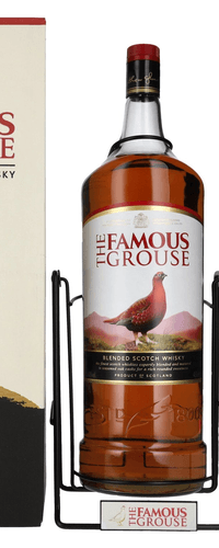 The Famous Grouse Blended Scotch Whisky 40% Vol. 4,5l in Giftbox with Schwenkstaender