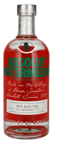 Absolut WATERMELON Flavored Vodka 38% Vol. 0,7l