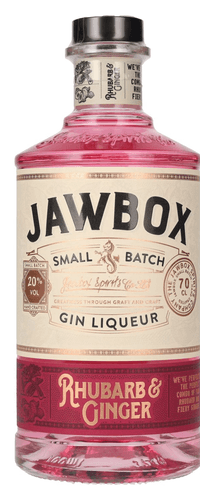 Jawbox RHUBARB & GINGER Small Batch Gin Liqueur 20% Vol. 0,7l