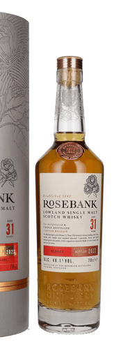 Rosebank 31 Years Old Lowland Single Malt Limited Release 2 2022 48,1% Vol. 0,7l in Giftbox